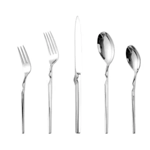 Factory Direct Supply 5-Piece 304 stainless steel cutlery Set